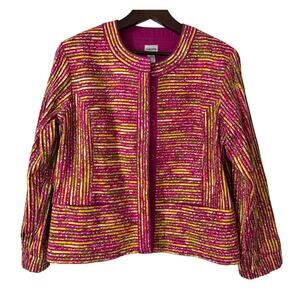 Chico's Sugarberry Dreams Anna Belle‎ Jacket Size 3/ US XL NWT